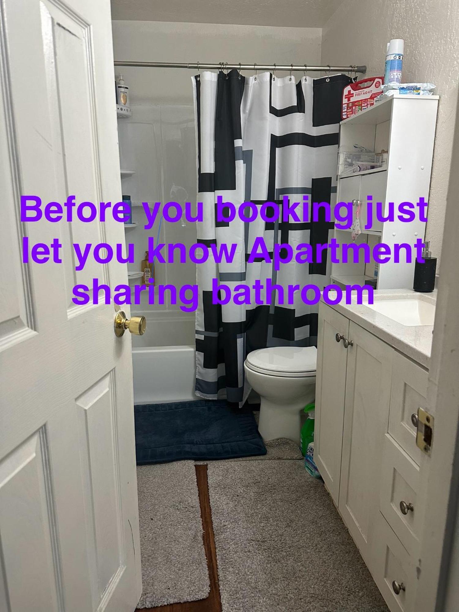 Apartment Sharing Bathroom 1 Anchorage Eksteriør billede